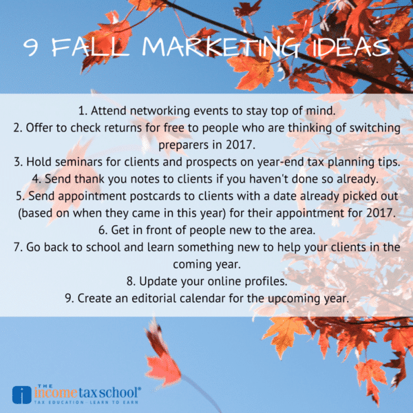 9-fall-marketing-ideas-to-prepare-for-tax-season-the-income-tax-school