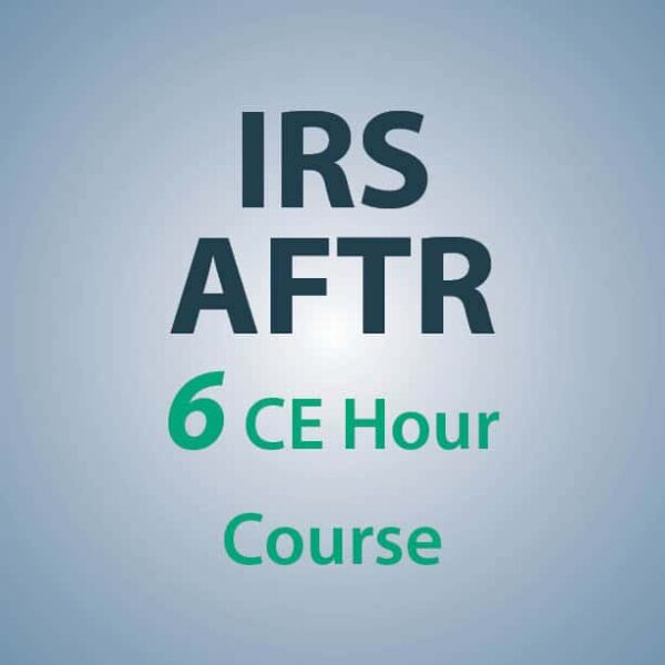 6Hour Annual Federal Tax Refresher (AFTR) Course Surgent Tax