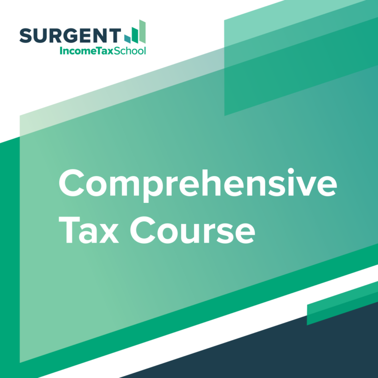 6Hour Annual Federal Tax Refresher (AFTR) Course Surgent Tax